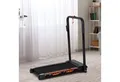 Produktbild: HOMCOM Laufband Elektrisches Laufband mit LCD Display (Faltbares Fitnessgerät, 1-tlg., 1-6 Km,h), Stahl, Schwarz, 105cm x 56cm x 108,5cm