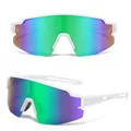 Produktbild: BECILES Sonnenbrille Fahrradbrille,Herren Damen Sportbrille Fahrradbrille,Schutzbrille Sonnenbrille Anti-Uv für Outdooraktivitäten Wie Radfahren Laufen Klettern Autofahren Angeln Golf Ski im Freien