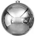 Produktbild: Weihnachtskugel aus Kunststoff, silber, 20 cm Ø
