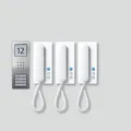 Produktbild: Siedle 210008740-00 SET CA 812-3 E/W Comp. Edelst./ws 3WE Sprechanlagen-Set