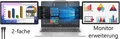 Produktbild: NEU Tragbarer Dual Monitor Triple Monitor Extender für Business Reise Office PC