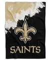 Produktbild: New Orleans Saints NFL American Football Kuscheldecke Fleecedecke 