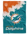 Produktbild: Miami Dolphins NFL American Football Kuscheldecke Fleecedecke 