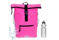 Produktbild: ELEPHANT Freizeitrucksack Time Bag aus Plane, Rucksack Laptoprucksack Daypack wasserabweisend + Trinkflasche