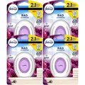 Produktbild: 4 x Febreze Lufterfrischer Amethyst Blütentraum Bad u. WC Raumduft Duftspender