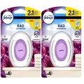 Produktbild: 2x Febreze Lufterfrischer Bad u. WC Raumduft Duftspender  -Amethyst Blütentraum-