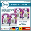 Produktbild: 4x Febreze Bad Lufterfrischer Amethyst Blütentraum (4 Stück)