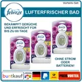 Produktbild: 3x Febreze Bad Lufterfrischer Amethyst Blütentraum (3 Stück)