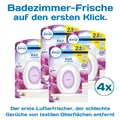 Produktbild: 4x Febreze Bad Lufterfrischer Lenor Amethyst Blütentraum Duftstecker Duft Gel