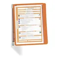 Produktbild: Durable Wandhalter VARIO wall 5 Sichttafeln Orange