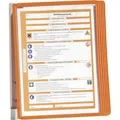 Produktbild: Durable Sichttafelsystem 5551-09 Vario Wall 5, A4, Wandhalter, orange, inkl. 5 Sichttafeln