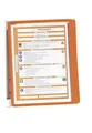 Produktbild: DURABLE Fächermappe 09 Sichttafelsystem VARIO® WALL 5 - Wandset, 5 Sichttafeln A4, orange
