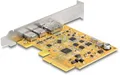 Produktbild: Delock 90161 PCI-Express Karte DisplayPort, USB-C PCIe