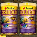 Produktbild: Tropical Cichlid Color XXL Flakes 2x 1000ml (2x1L) farbverstärkend