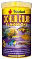 Produktbild: Tropical Cichlid Color Flakes XXL - Farbfutter für Barsche Cichliden 1000ml