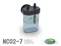 Produktbild: Aquanova Blasenzähler NCO2-7 - Kunststoff Bubble Counter für CO2- Anlage