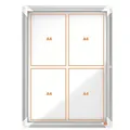 Produktbild: Nobo 1902577 Premium Plus aussen 4 x A4 Metall Schaukasten