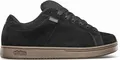 Produktbild: Etnies Kingpin Lace Up Gepolsterte Herren Nubukleder Sneaker in Schwarz Braun – 12 UK - 47 EU - 13 US / Black Brown