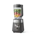 Produktbild: Philips 5000-Serie Standmixer - 1000 W. 2L maximales Fassungsvermögen. ProBlend Plus-Technologie. Spülmaschinengeeignete Teile. Schwarz (HR3020/20)