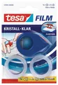 Produktbild: tesa tesafilm Klebeband kristall-klar 10m x 19mm farblos 2 Stück + Mini Abroller
