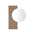 Produktbild: MÖBELPARTNER Spiegel Loft 701937 silber 79,5 x 3,0 x 109,0 cm