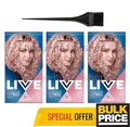 Produktbild: Schwarzkopf LIVE 101 Cool Rose Lightener Twist Pastel Permanent Haarfarbe...