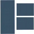 Produktbild: Karat - Sisal-bettumrandung Sylt 3-teilig Blau 1 Läufer: 67 X 250 Cm + 2 Brücken: Je 67 X 140 Cm