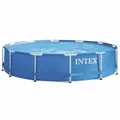 Produktbild: Intex 28212 Pool abgerundet CM 366 x 76 H mit Pumpenfilterrahmen aus Metall