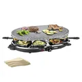 Produktbild: Princess Raclette Grill oval 1200W für 8 Personen mit Thermostat - Sehr Gut