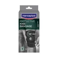 Produktbild: Hansaplast Protective verstellbare Kniebandage, Bandage stabilisiert & entlastet das Gelenk, Knie-Bandage für rechtes & linkes Knie fördert die Regeneration, Unisex