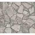 Produktbild: A.S. Création Vliestapete mit Bruchsteinmauer Design Grau 10,05 m x 0,53 m