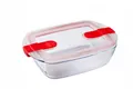 Produktbild: Pyrex-Schüssel mit Deckel 1,1l 23x15x6cm