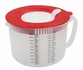 Produktbild: Dr. Oetker Messbecher Ø 18 cm aus Kunsstoff Spritzschutz Rührbecher Küchenhelfer