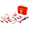 Produktbild: Theo Klein 4360 Arztkoffer I Inkl. elektronischem Blutdruckmessgerät I Zubehör für Doktor-Rollenspiele I Maße: 25 cm x 15 cm x 20 cm I Spielzeug für Kinder ab 3 Jahren