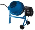 Produktbild: scheppach Betonmischer MIX63 (220 W, Fassungsvermögen 63 L, Drehzahl 27,5 min-1, langlebig und robust, Kompakt und leicht zu transportieren, 230 V)