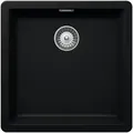 Produktbild: Schock Auflage-Einbauspüle Greenwich Puro N-100 A - Schwarz