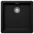 Produktbild: Schock Spüle Greenwich, Schwarz, Stein, 45.6x45.6 cm, Küchen, Küchenausstattung, Küchenspülen