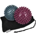 Produktbild: 2x Massageball Igelball klein Igelbälle Set für Hand Fuß Rücken