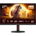 Produktbild: AOC U27G4R, 160 Hz UHD 4K, Dual Frame 27 Zoll QHD Gaming Monitor Schwarz/Rot