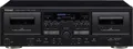 Produktbild: Teac W-1200 Doppel-Kasettendeck (Kassettenspieler zur Aufnahme/Wiedergabe, Mikrofoneingang, USB-Ausg