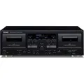 Produktbild: TEAC W-1200(B) Doppelkassettendeck Schwarz - Schwarz