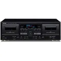 Produktbild: TEAC W-1200 Doppel-Kassettendeck USB-Ausgang schwarz