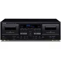Produktbild: Teac W-1200-B Doppel-Kassettendeck schwarz Aufnahme / Wiedergabe Bandzählwerk