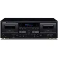 Produktbild: Teac W-1200 schwarz Doppel-Kassettendeck