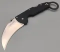 Produktbild: Cold Steel Tiger Claw Tri-Ad Lock Glatte Schneide S35VN