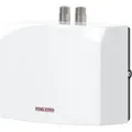 Produktbild: STIEBEL ELTRON Klein-Durchlauferhitzer DNM 4 für Handwaschbecken, 4,4 kW, ohne Stecker, Festanschluss 230V, hydraulisch, max. 38 °C, hydraulisch, sofort handwarmes Wasser (ca. 35°C) weiß