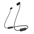 Produktbild: Sony WI-C200B kabelloser Bluetooth In-Ohr Kopfhörer (15 Stunden Akkulaufzeit, Voice Assistent, magnetische Ohrstöpsel, integrierte Headset-Funktion, Headset mit Mikrofon) Schwarz