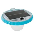 Produktbild: Intex Solar Powered LED Floating Poolleuchte - Solarbetriebene Blitzboje - 2 Beleuchtungsmodi, 28695, Weiß