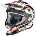 Produktbild: rueger-helmets RK-652 Kinder Crosshelm Endurohelm Motorradhelm Roller Quad Helm Kinderhelm, Größe:XS (53-54), Farbe:White Storm