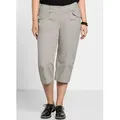 Produktbild: 3/4-Hose SHEEGO, Damen, Gr. 56, Normalgrößen, beige, 97% Baumwolle, 3% Elasthan, unifarben, Hosen